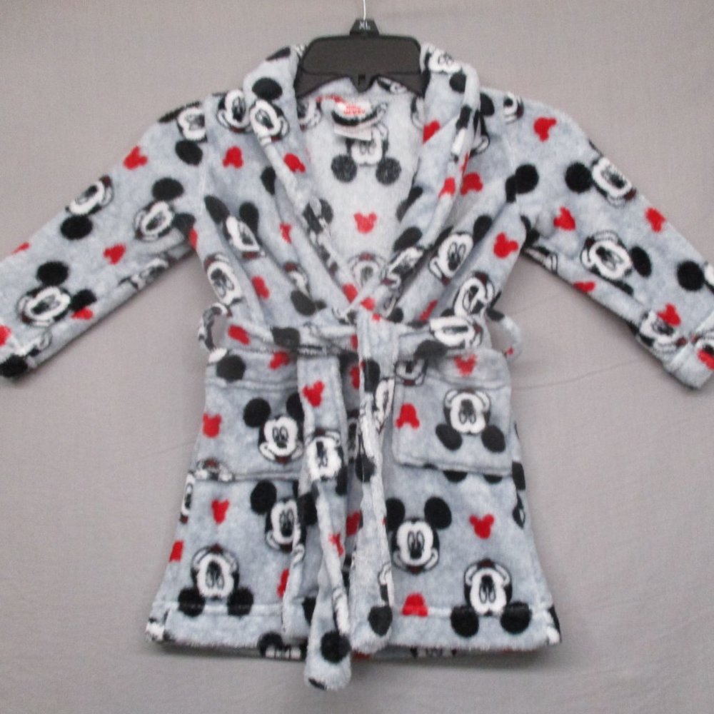 Disney Junior Mickey Character Robe Gray Kids | T2‎